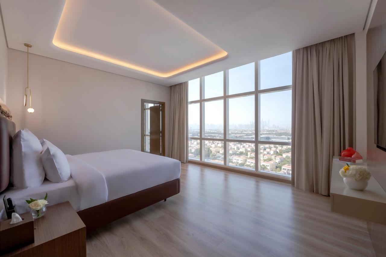 Movenpick Jumeirah Village Triangle ドバイ エクステリア 写真 Suite bedroom